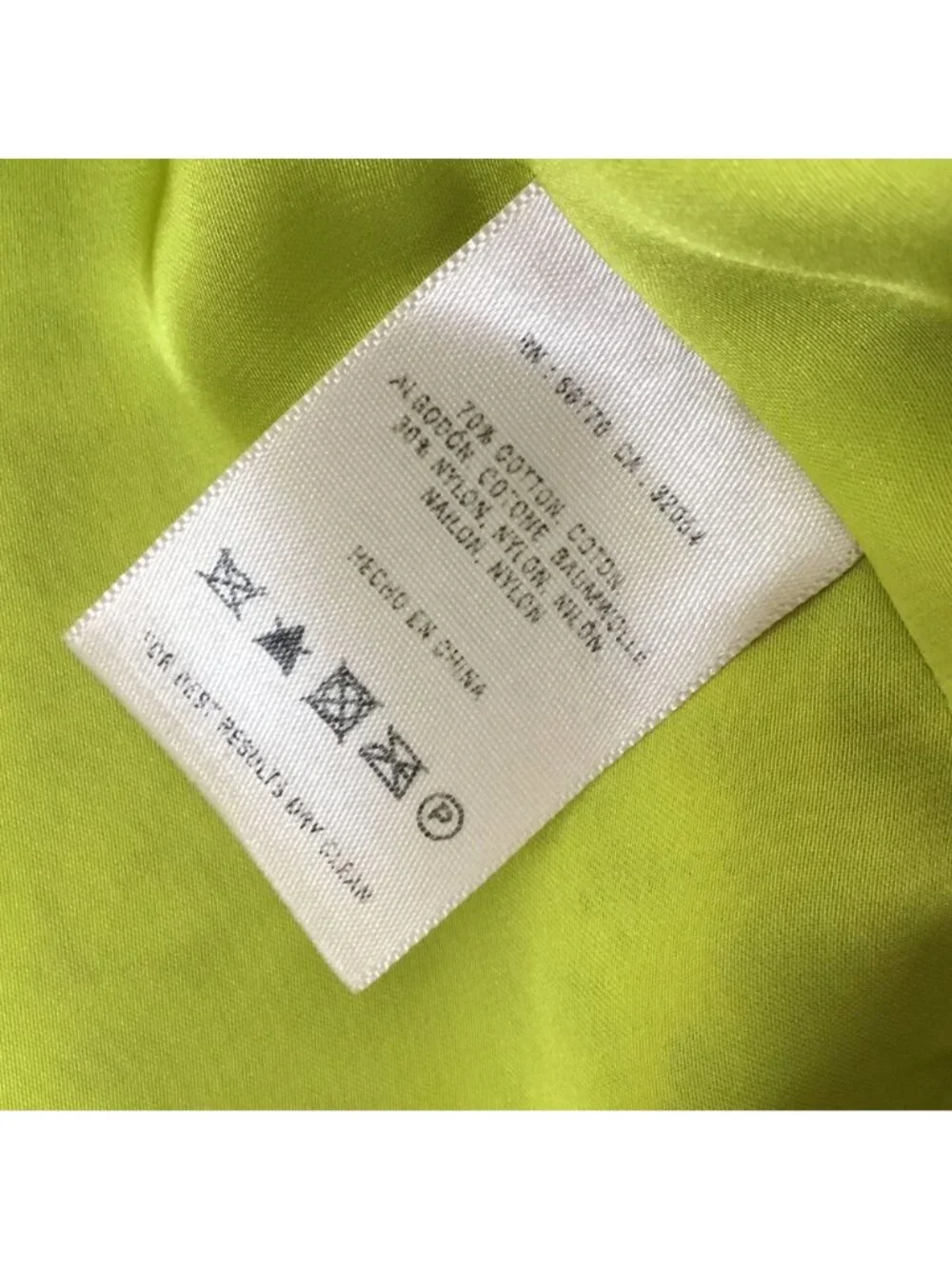 ANTHROPOLOGIE HD IN PARIS Lime Green Textured Lace Pleated A-Line Skater Skirt 0